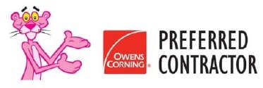 Artisan Roofing and Guttering is an Owens Corning Preferred Roofing Contractor